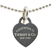 ティファニー リターン トゥ ティファニー ハートタグ ネックレス SV925 シルバー レディース TIFFANY&Co. 【中古】